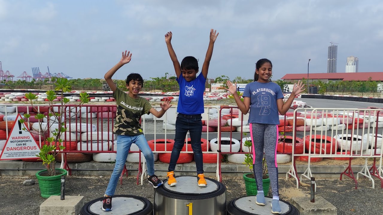 Go Karting in Speed Bay Colombo Port City