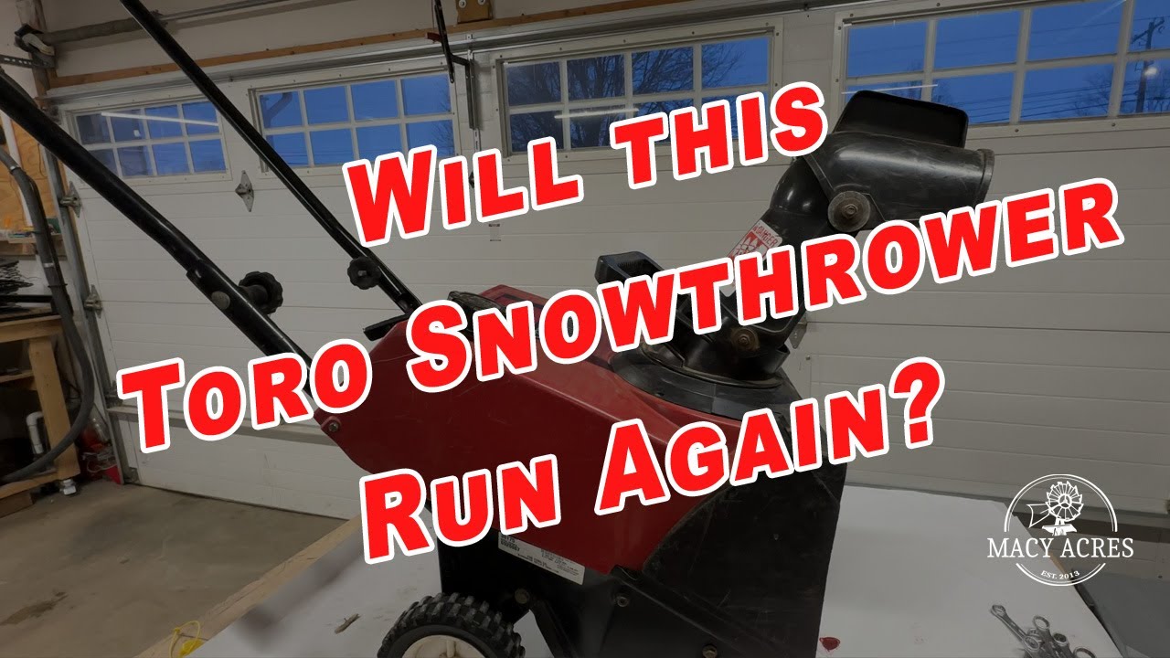 Смогу ли я оживить этот старый снегоуборщик Toro CCR Powerlite? Смотрите видео, чтобы узнать!