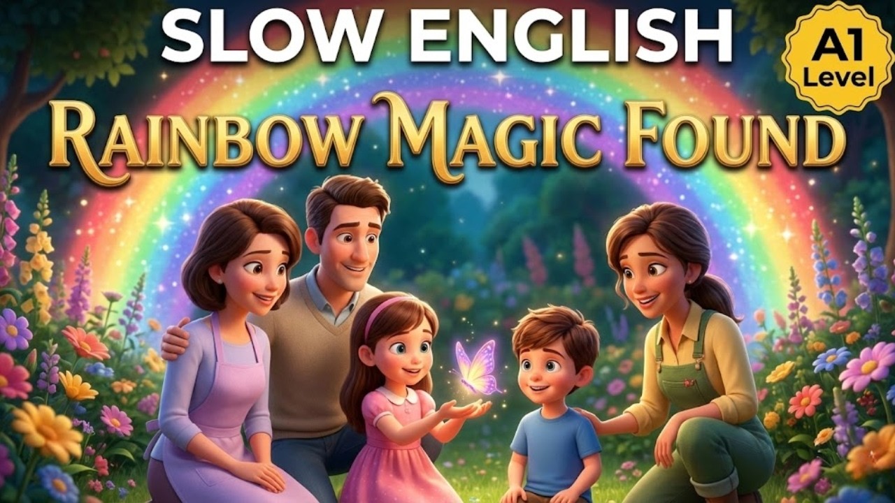 English Listening & Speaking Practice A Magical Rainbow Adventure
