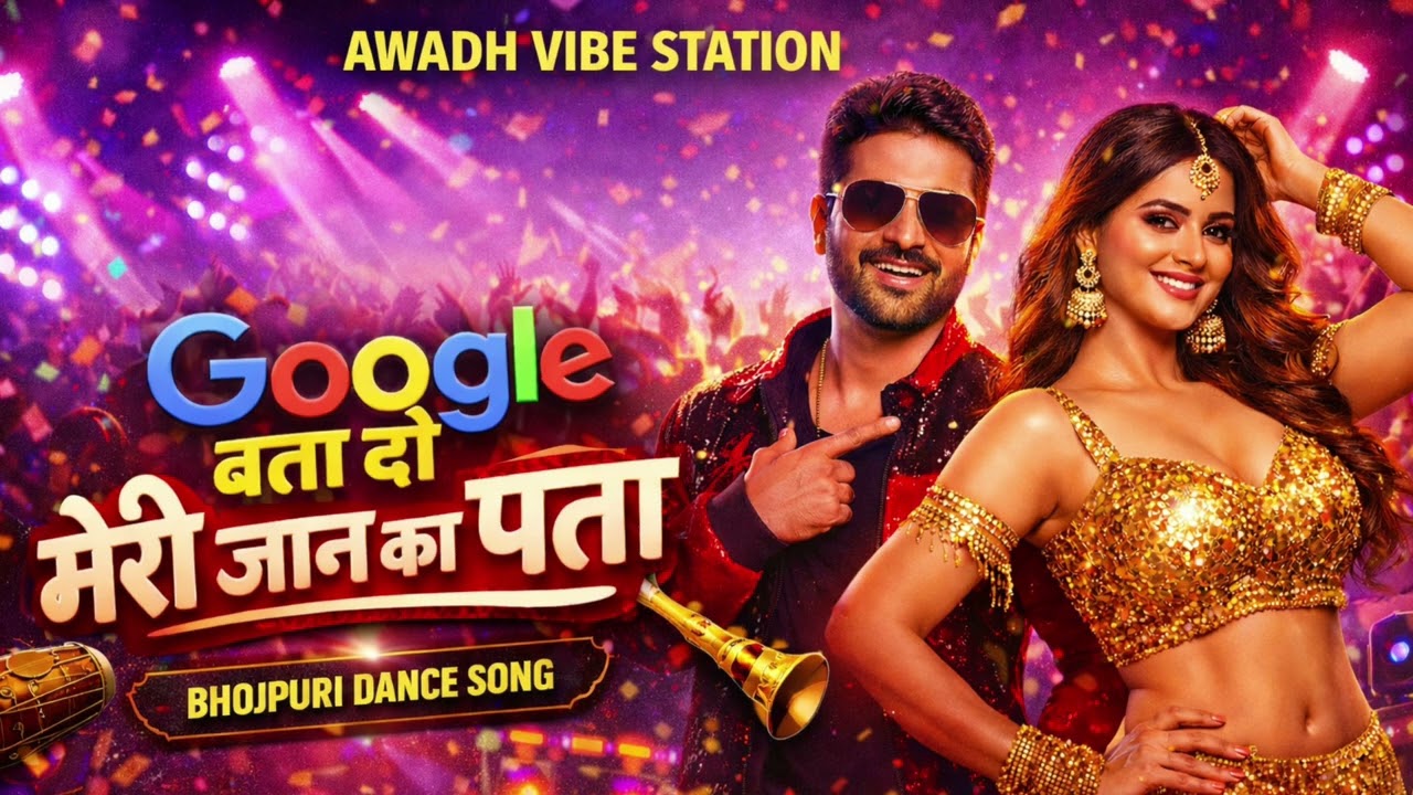 Google बता दो मेरी जान का पता | Bhojpuri Dance Song 2026 | AI Generated Song | Awadh Vibe Station
