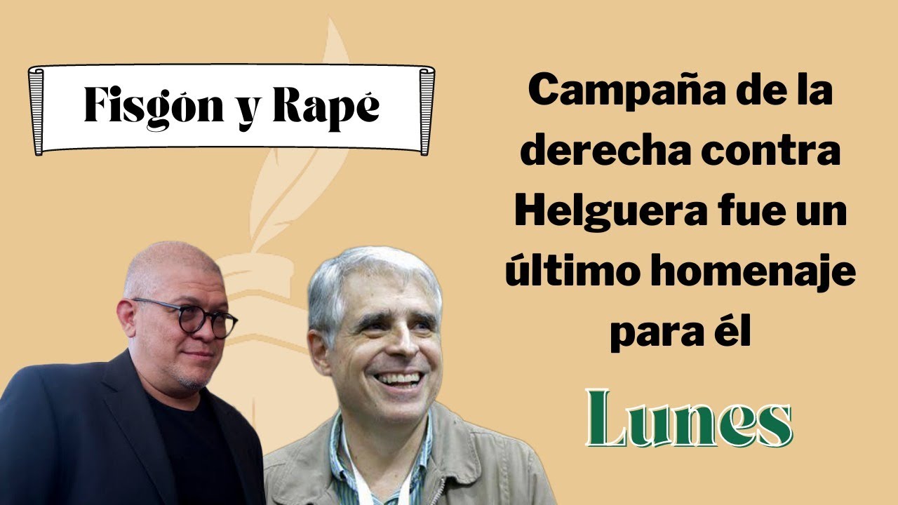 Fisgón y Rapé: campaña de la derecha contra Helguera fue un último homenaje para él