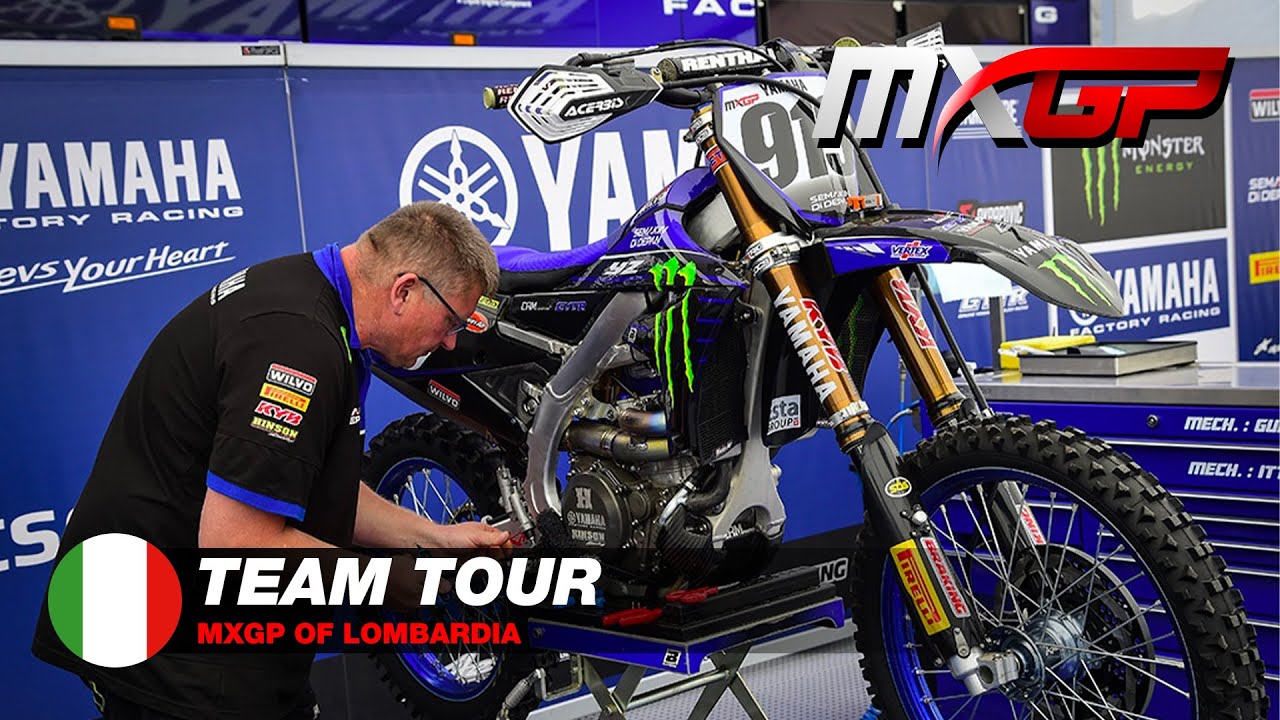 Team Tour | Monster Energy Yamaha Factory MXGP | MXGP of Lombardia 2021 #Motocross