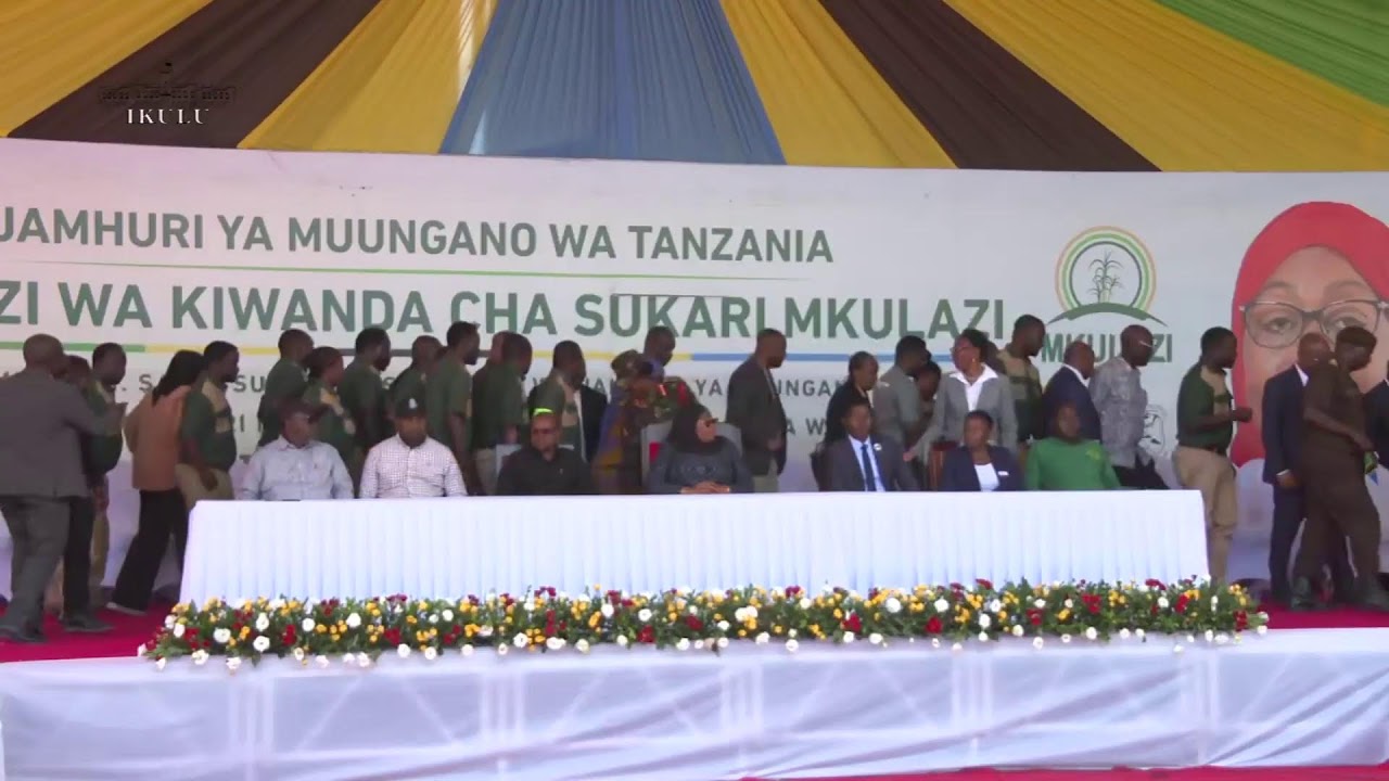 RAIS DKT. SAMIA AKIZINDUA KIWANDA CHA SUKARI MKULAZI-MBIGIRI