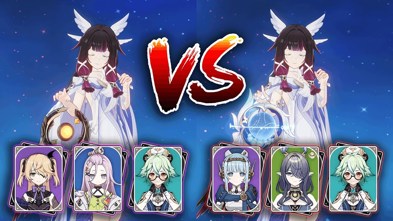 Columbina F2P VS Premium Spiral Abyss