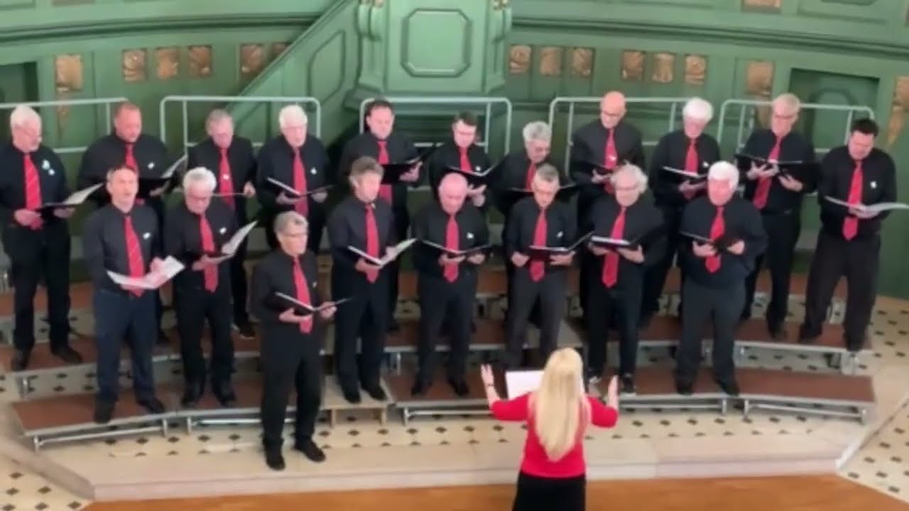 Schweizer Gesangsfest Gossau 2022 / M&auml;nnerchor Rothrist / Erika Tanner