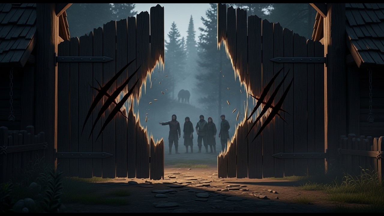 Strange Claw Marks Appeared on the Village Gates — The Old Bear Was Missing