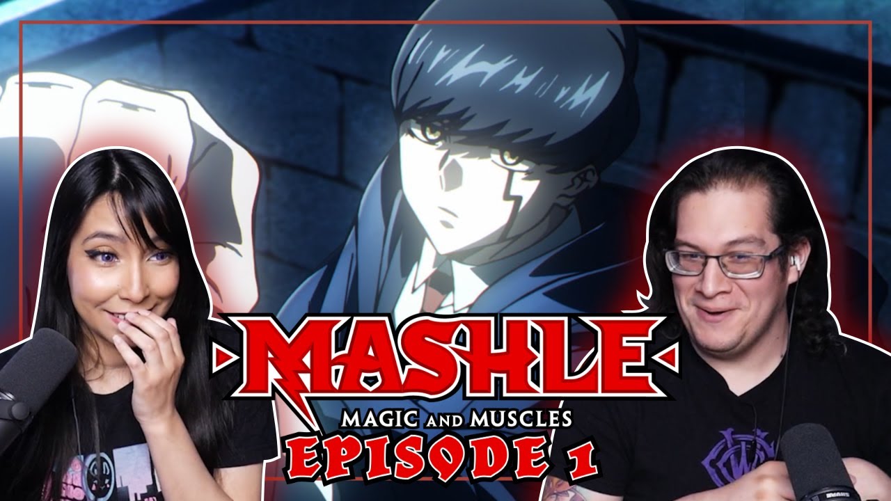 PURE BRUTE STRENGTH | MASHLE Episode 1 Reaction & OPENING REACTION