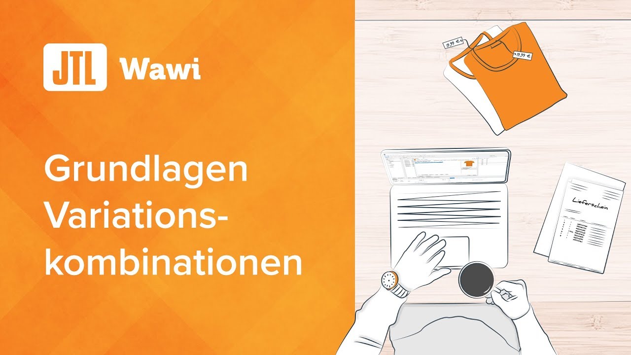 JTL-Wawi Grundlagen Variationskombinationen