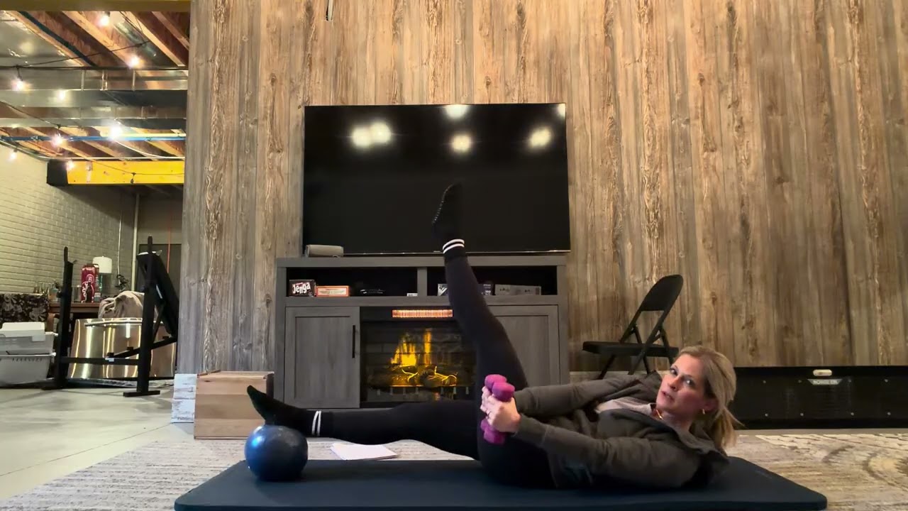 Day 6: 10+ min core work, exercise ball or small pillow/rolled up towel