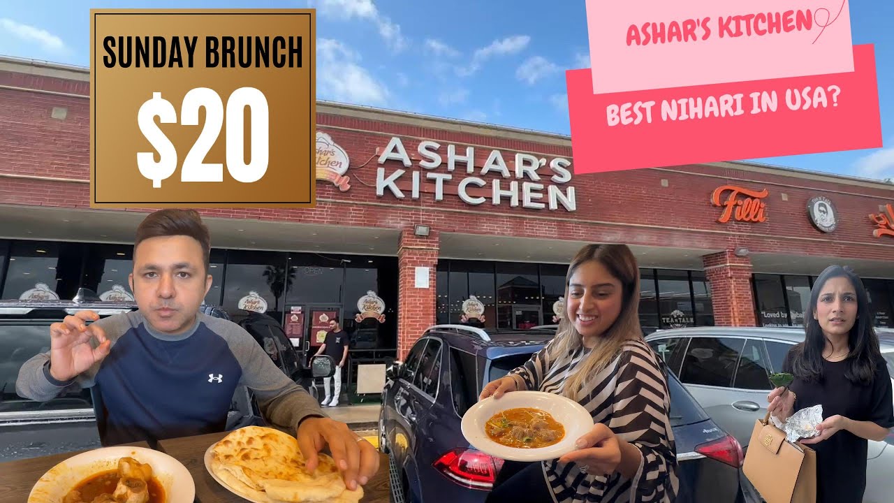 Ashar's Kitchen | Sunday Brunch | USA Best Nihari?