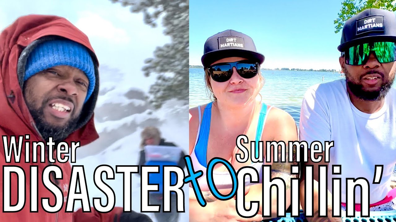 DISASTER While Winter Camping turns to SUMMER Camping Bliss | SUV Vehicle Camping in 4Runner