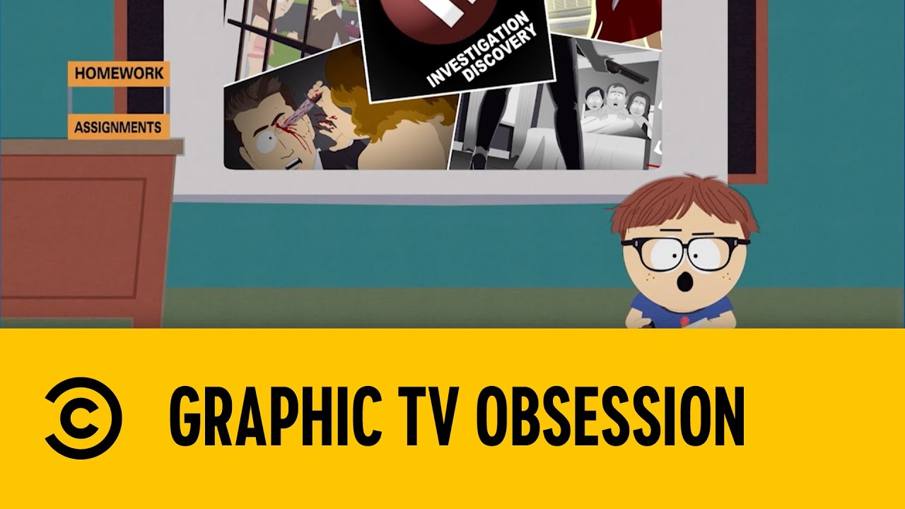 Graphic TV Obsession | South Park | Comedy Central Africa