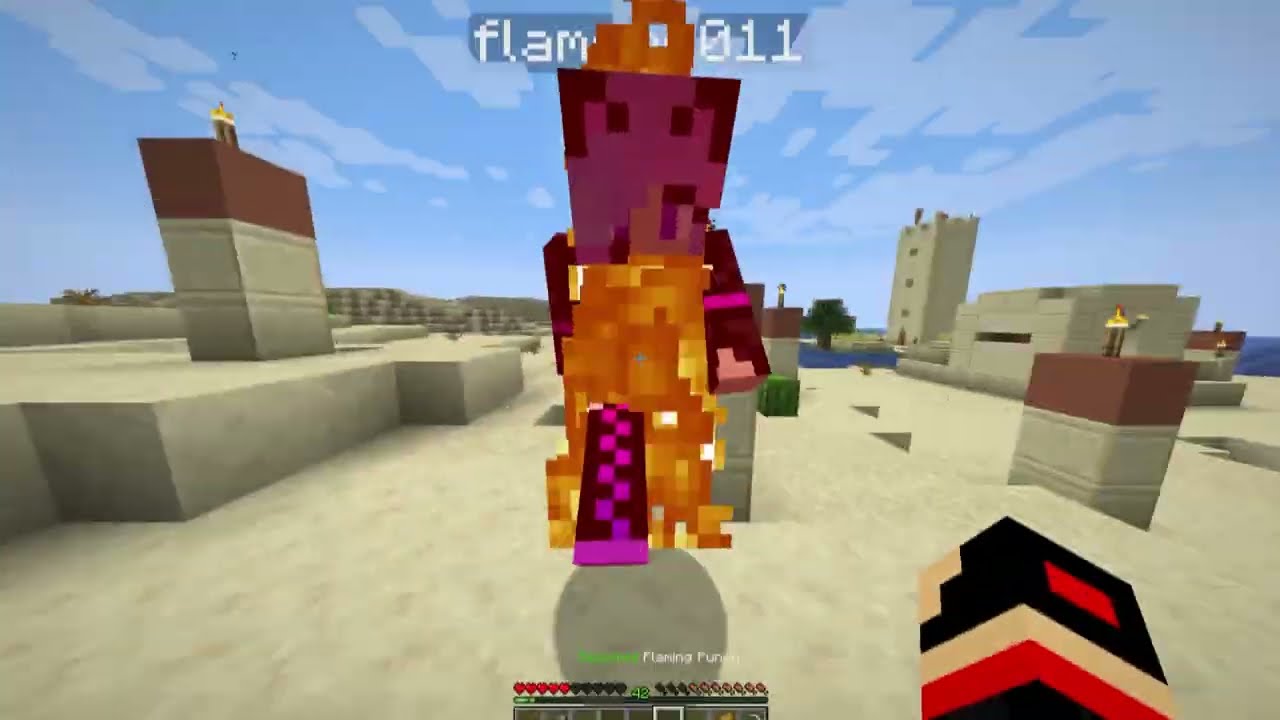 Minecraft but your Punches get STRONGER!