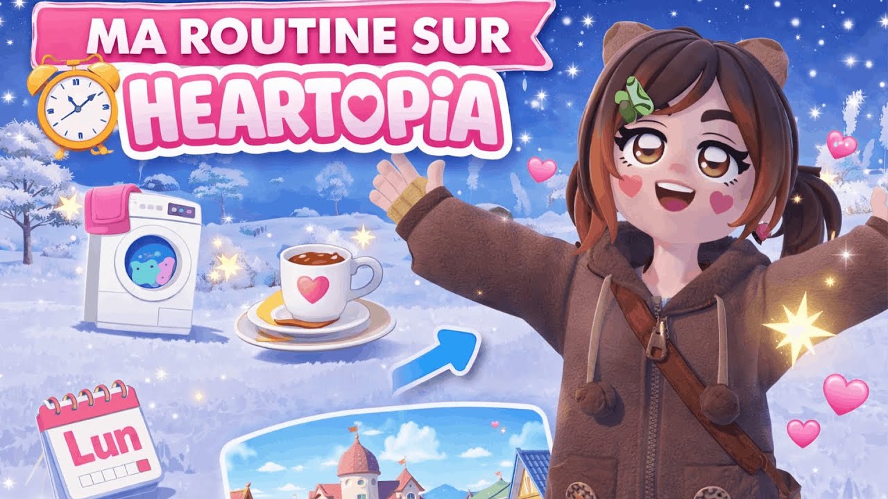 MA ROUTINE SUR HEARTOPIA 💗