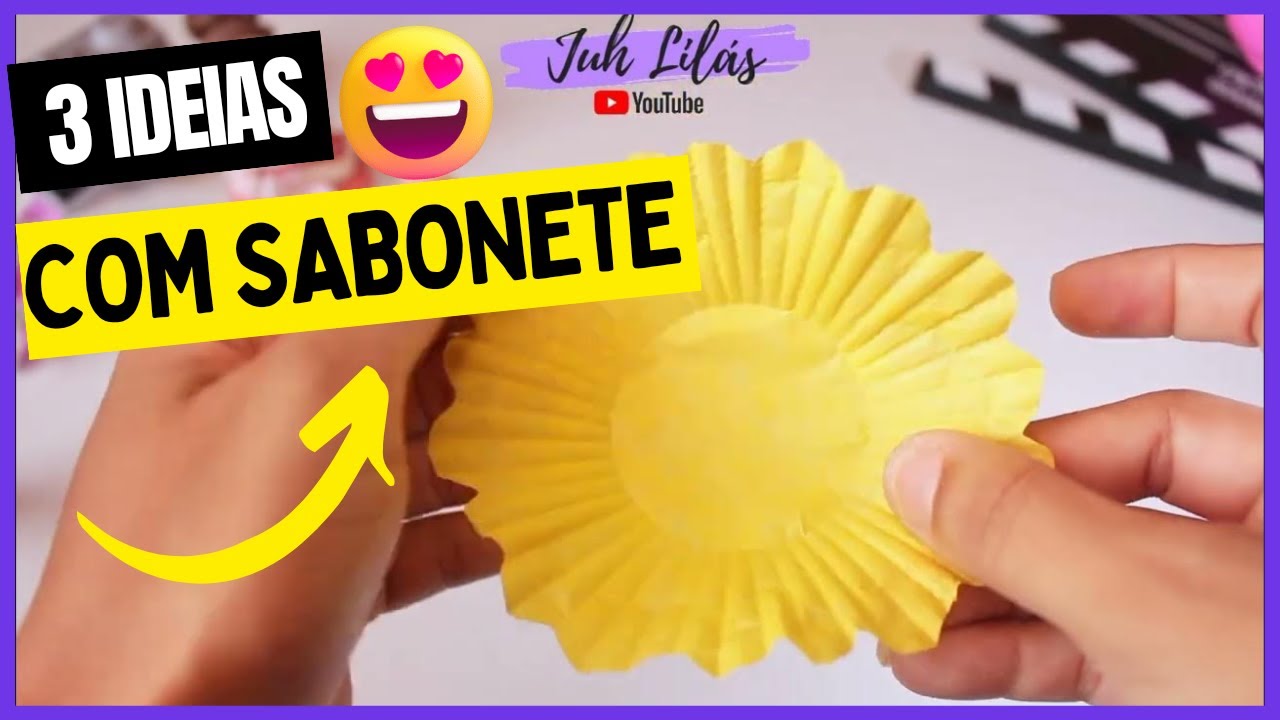 3 ideias de Lembrancinhas com Sabonete da Natura | Fácil de vender #diadasmães @Juhlilas