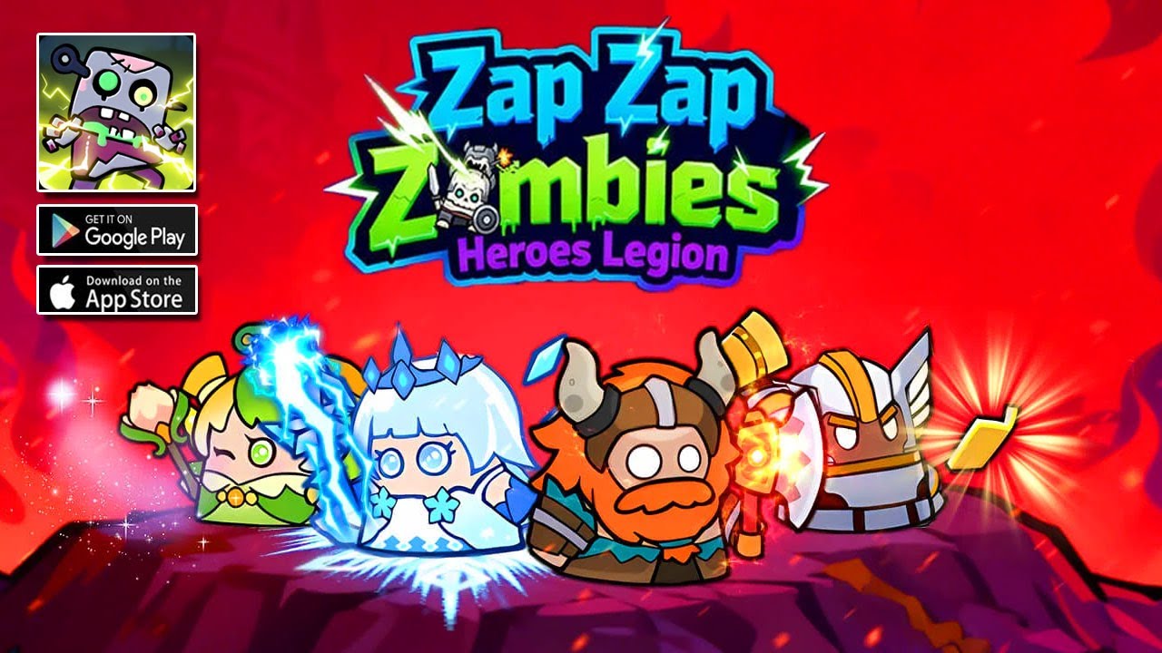 Zap Zap Zombies: Heroes Legion — геймплей | Игра в жанре Tower Defense для Android