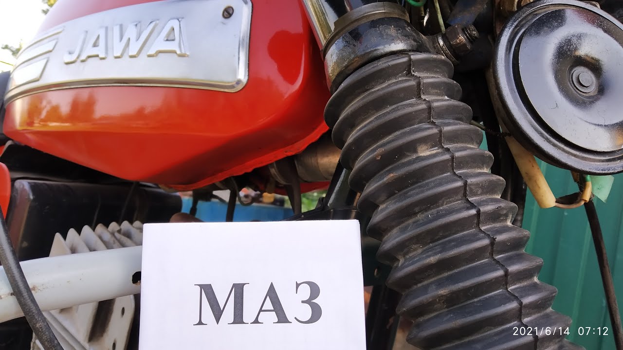 Ява 638-5. Гофры передней вилки от МАЗа