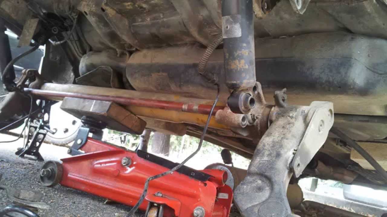 tuto essieu AR 306 HDI / XSARA silenblocs