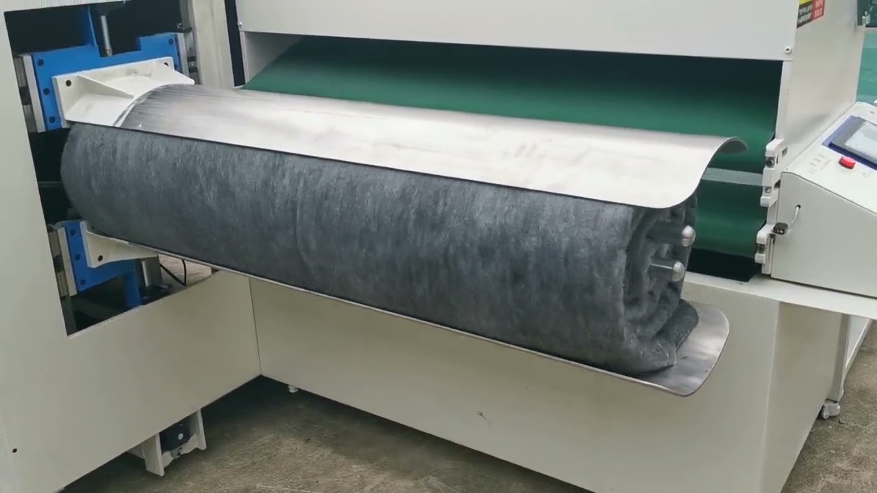 JBJ-8 Geotextile felt pad rolling packing machine