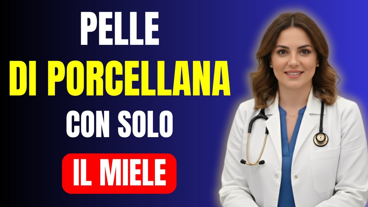IL SEGRETO DEL MIELE: 10 ANNI IN MENO E PELLE DI PORCELLANA SENZA CHIRURGIA!