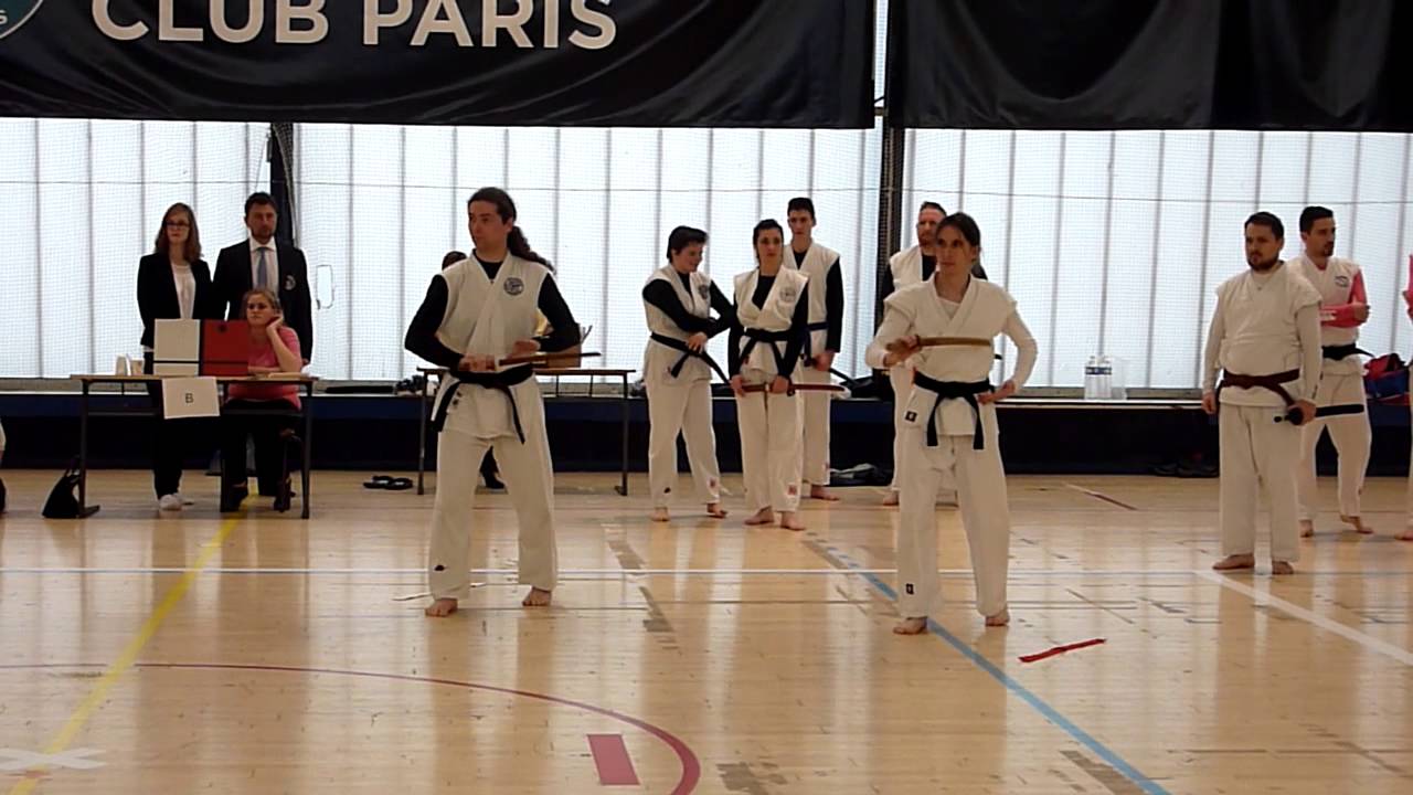 Kihon dosa - Chanbara 20 1 vs Cestas 1