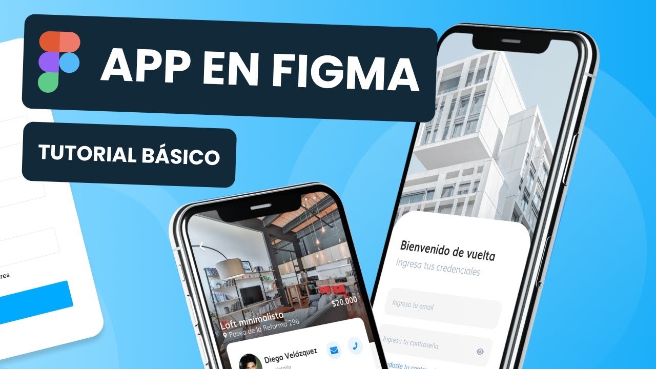 Figma Tutorial español - ¿Cómo crear tu primera aplicación?