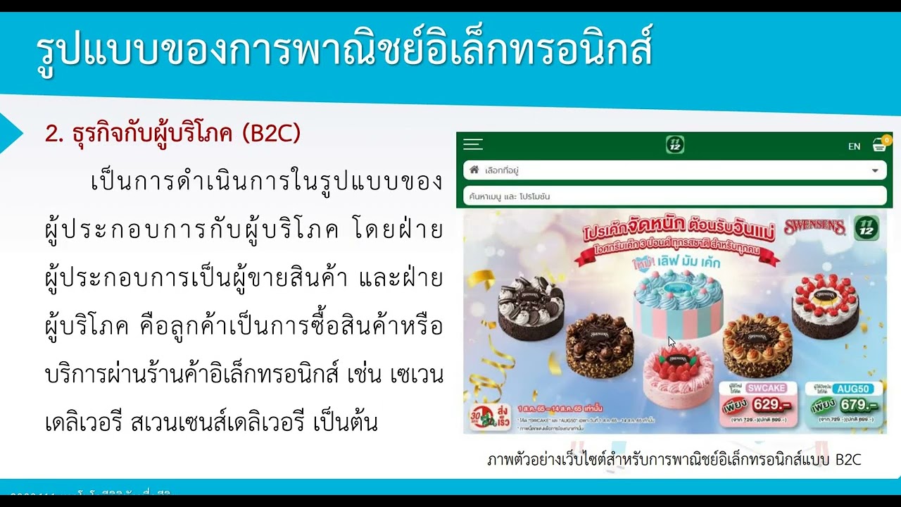 บทที่ 7 ดิจิทัลคอมเมิร์ซ
