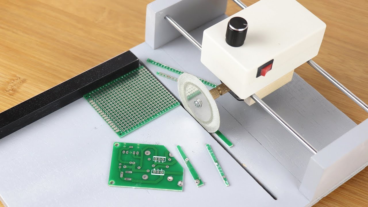How To Make PCB Circuit board Cutting Machine