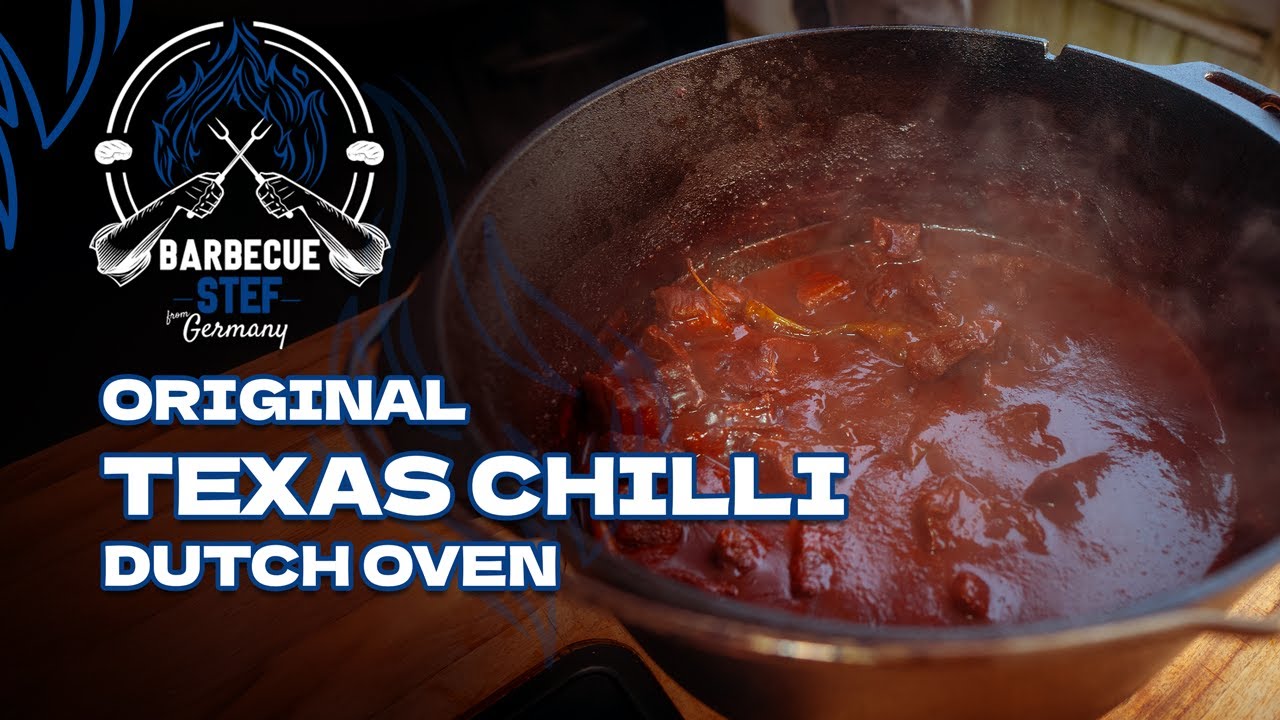 Originales Texas Chilli aus dem Dutch Oven | Bowl of Red