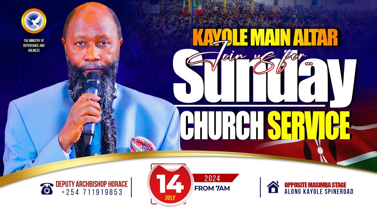 KAYOLE MAIN ALTAR SUNDAY SERVICE