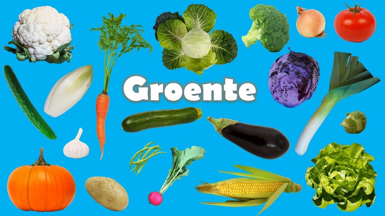 Groente leren met Anna, leer 20 soorten groente, kan jij al de groente snel benoemen? Leren met Anna
