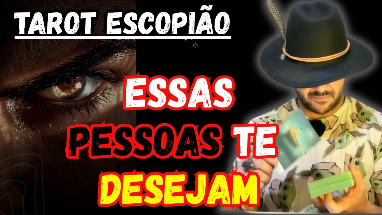 TAROT ESCORPIÃO: 🔥QUEM TE PERSEGUE TE DESEJA!  💃🏻🪭