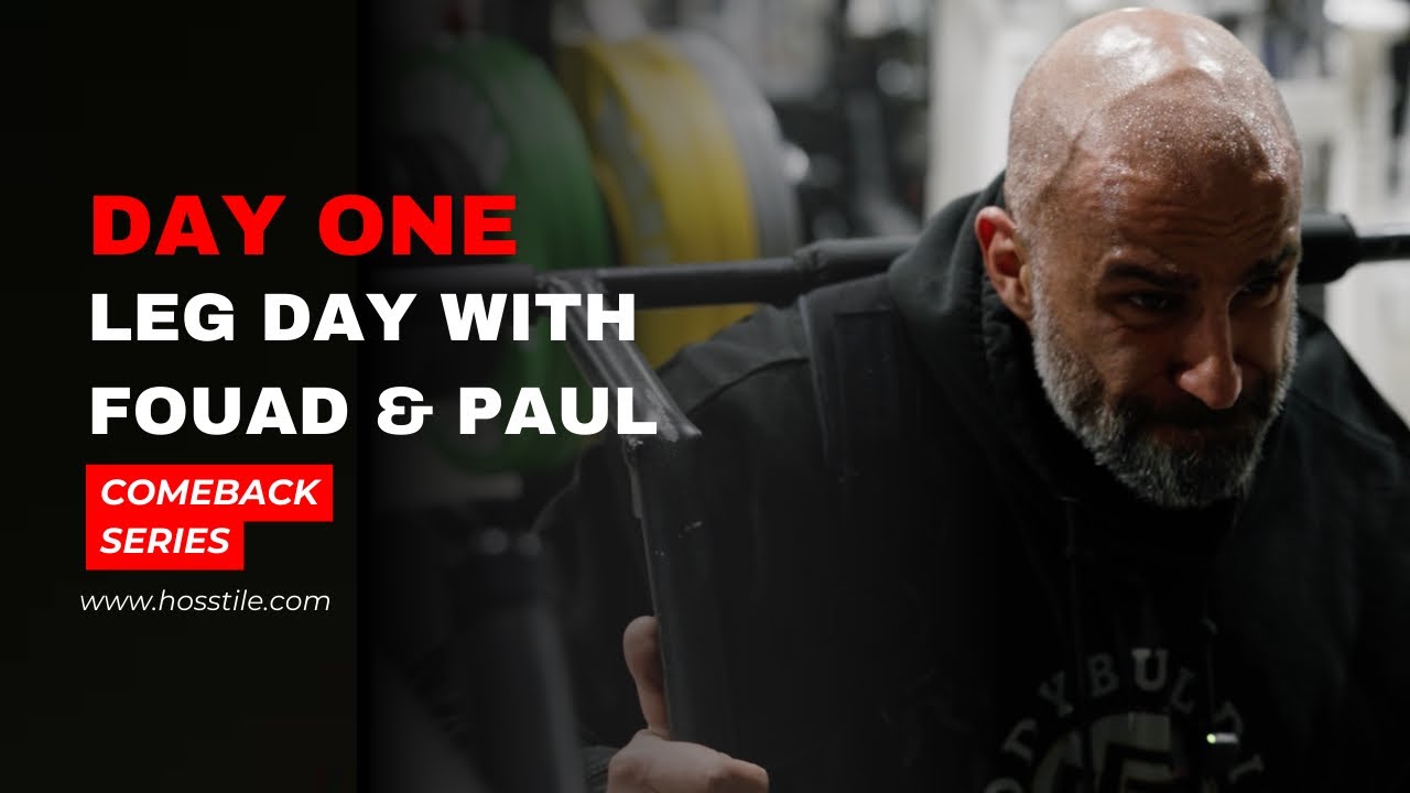 Working My Way Back - Day One | Fouad & Paul Train Legs