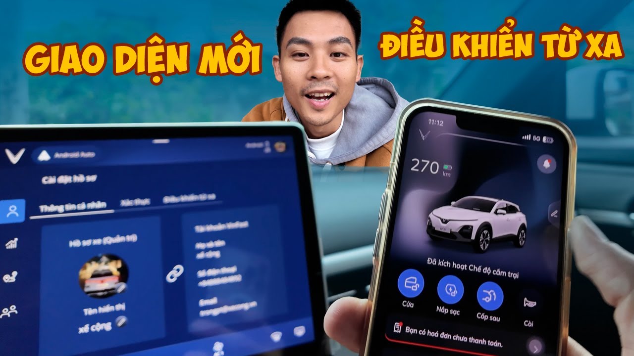 Vinfast VF6 update: giao diện mới, có điều khiển từ xa, lưu lịch sử hành trình| Xế Cộng
