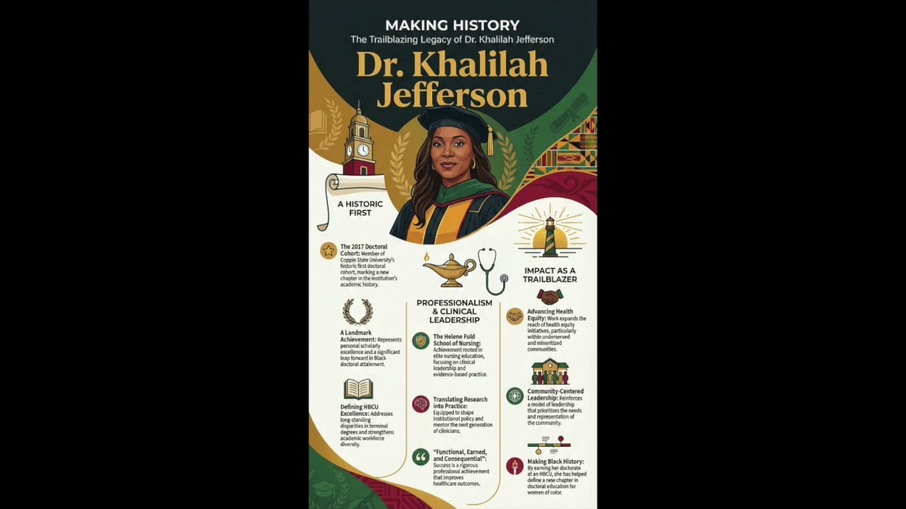 Dr. Khalilah Jefferson: A Trailblazer in Doctoral Nursing Education and HBCU Excellence