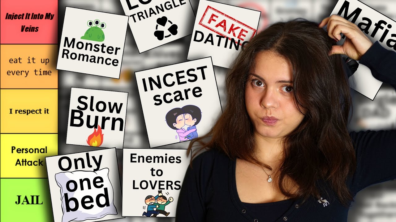tier ranking every romance book trope