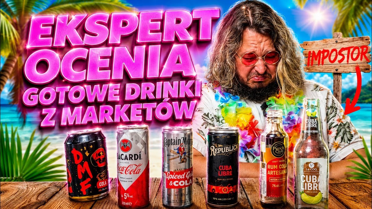 WIELKI TEST RUM&Oacute;W Z COLĄ 