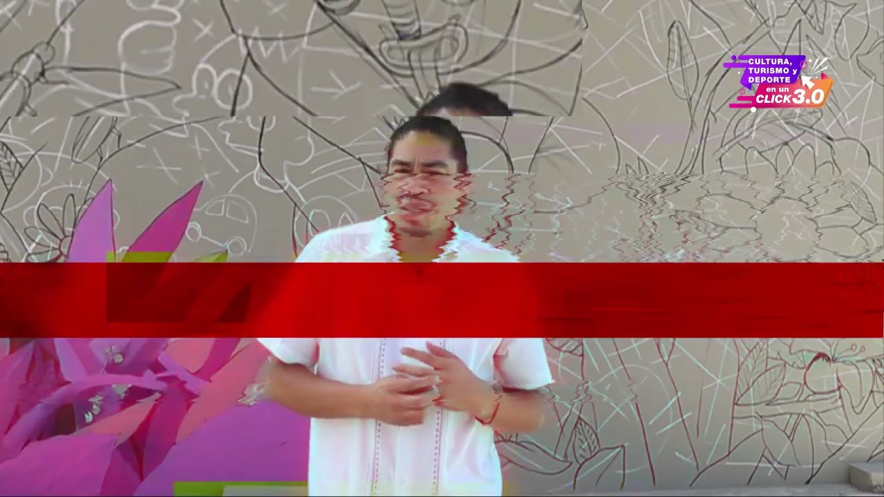 #CulturaSinFronteras. Platicando con Saner, muralista.