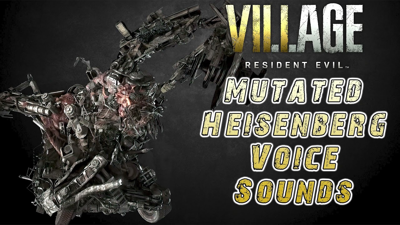 Resident Evil 8 Village: Голос босса мутировавшего Хайзенберга + SFX