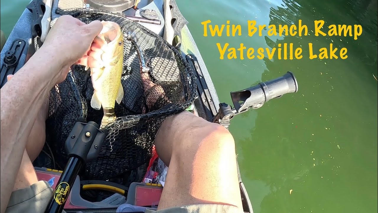 A place away from the crowds-Twin Branch ramp Yatesville #fishing #bassfishing #kayakfishing #kayak