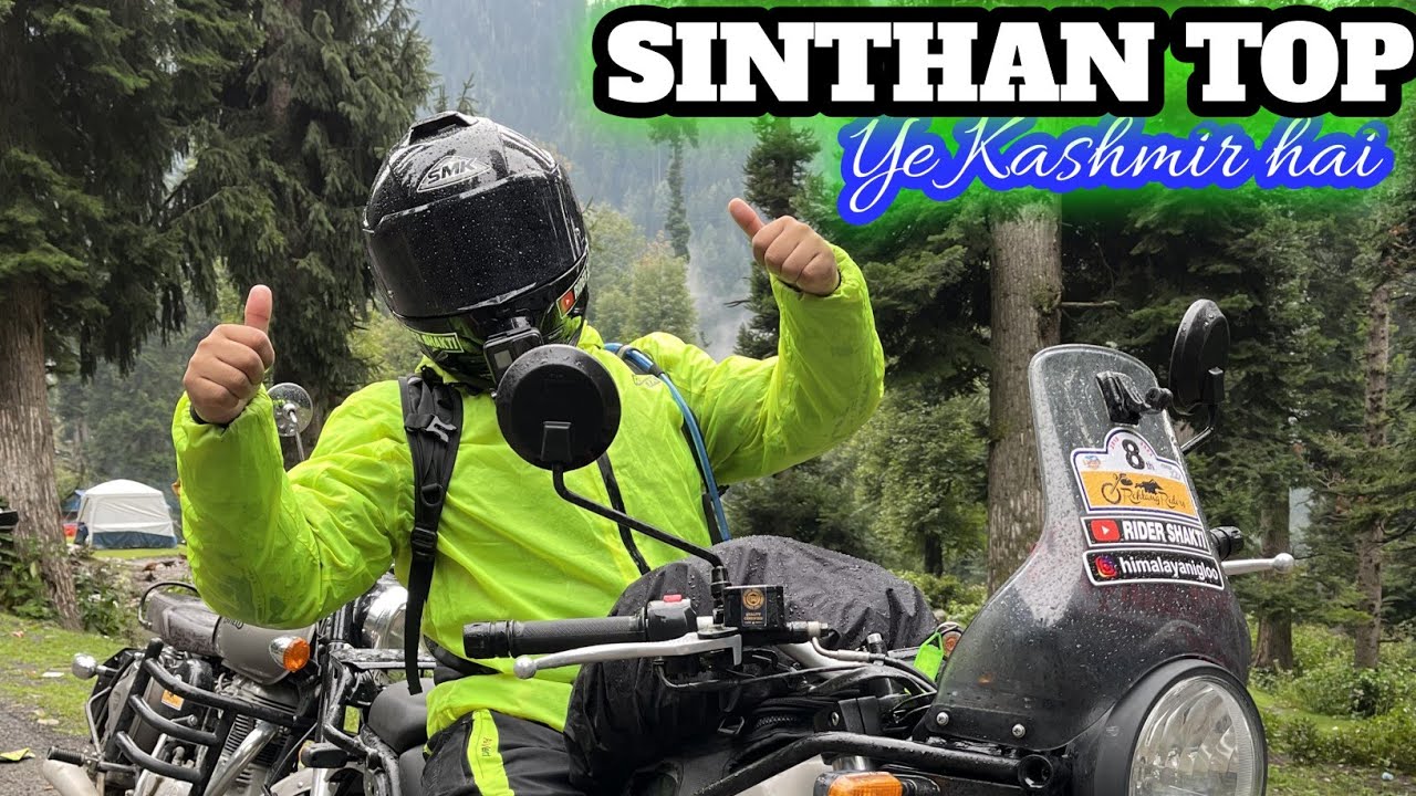 Sinthan Top Altitude 12414ft | Kishamir ka Famous Top | Ride with Rohtang Riders | Rider Shakti