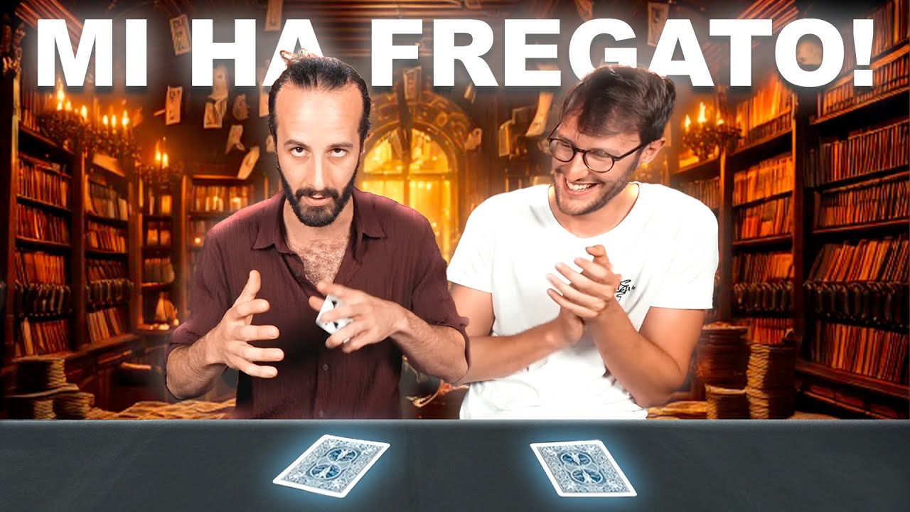 NON È UMANO! Guarda cosa riesce a fare con un Mazzo di Carte🤯(con Giancarlo Scalia)