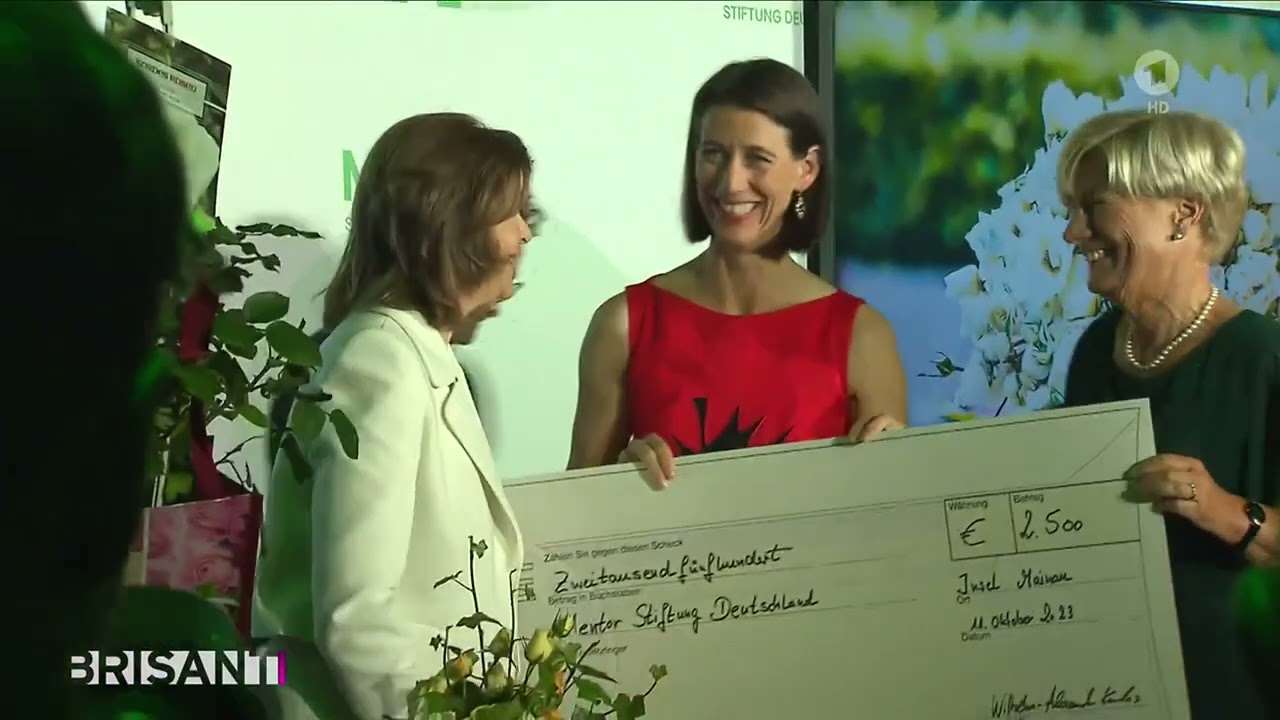 Brisant Königin Silvia von Schweden zu Besuch auf Mainau Okt 24