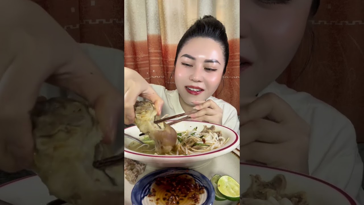 Bún bò giò heo đuôi heo 