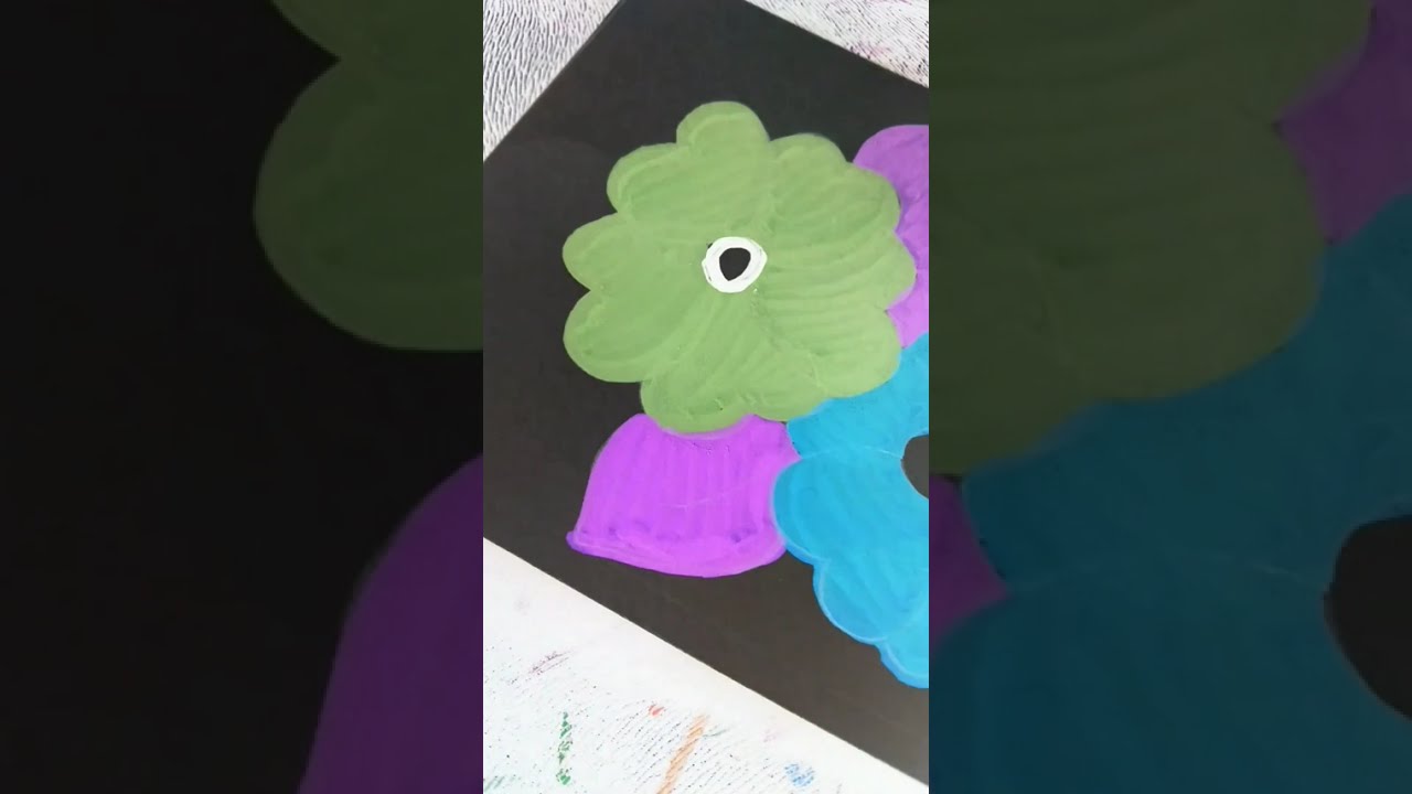 Acrylic painting ASMR 