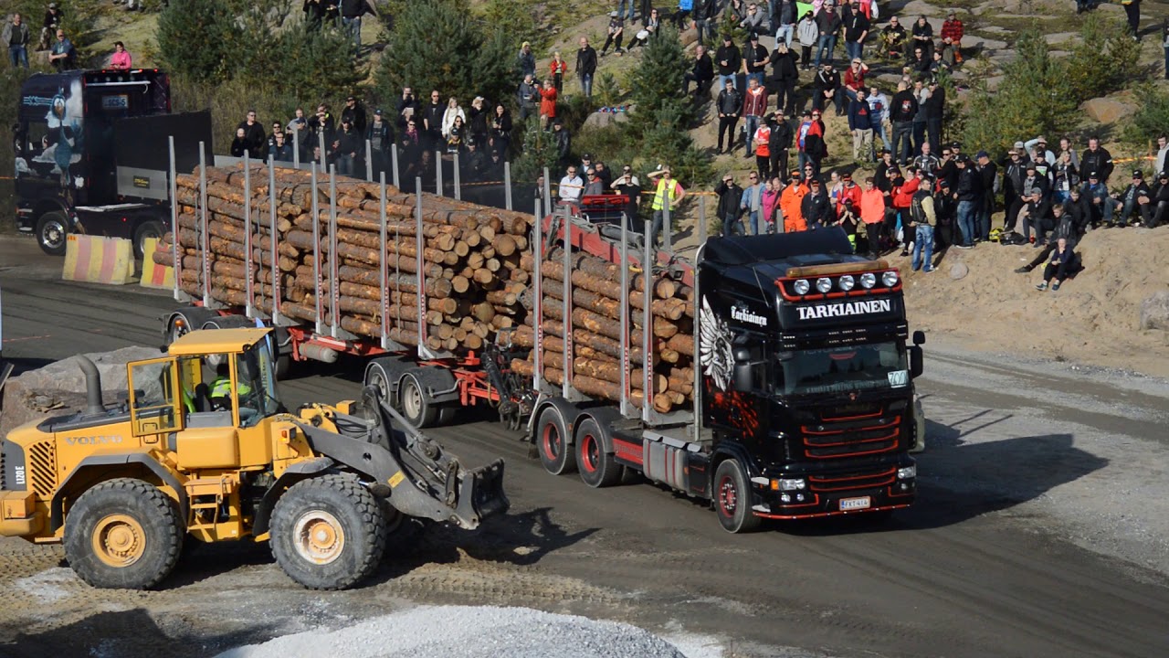 Mäkiveto 2017 Scania R620