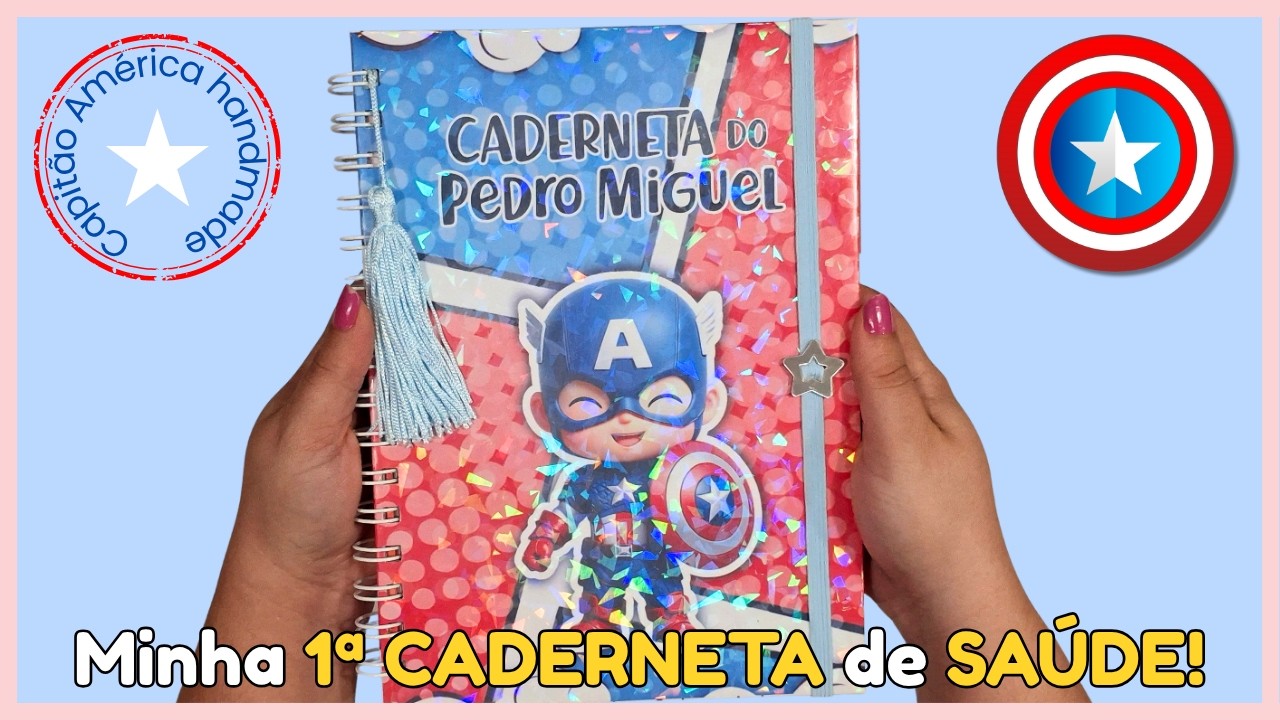 Minha primeira caderneta de saúde do zero (com erros reais e aprendizados!)