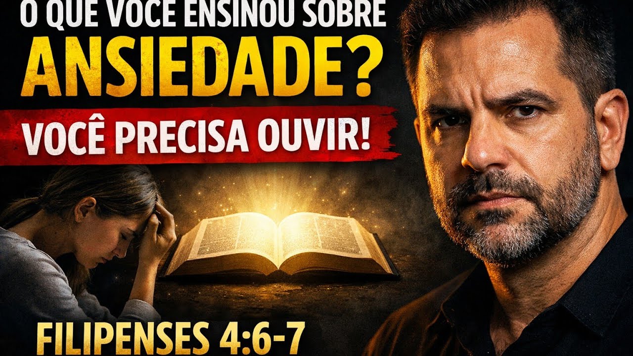 Como Curar a Ansiedade à Luz da Bíblia – O Segredo de Filipenses 4:6-7.