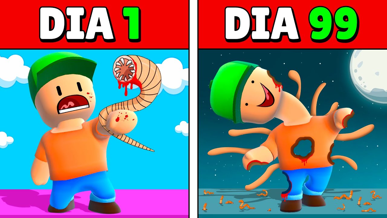 Stumble Guys, mas INFESTADO DE PARASITAS!