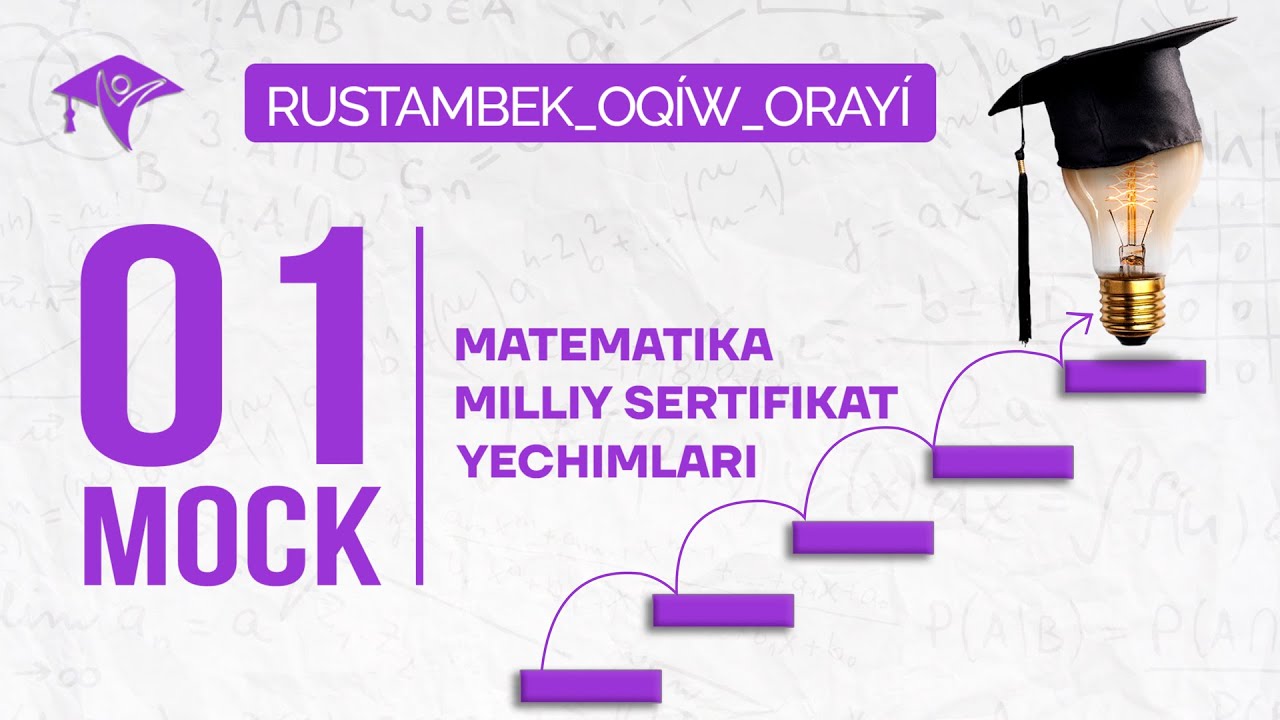1-Mock test yechilishi